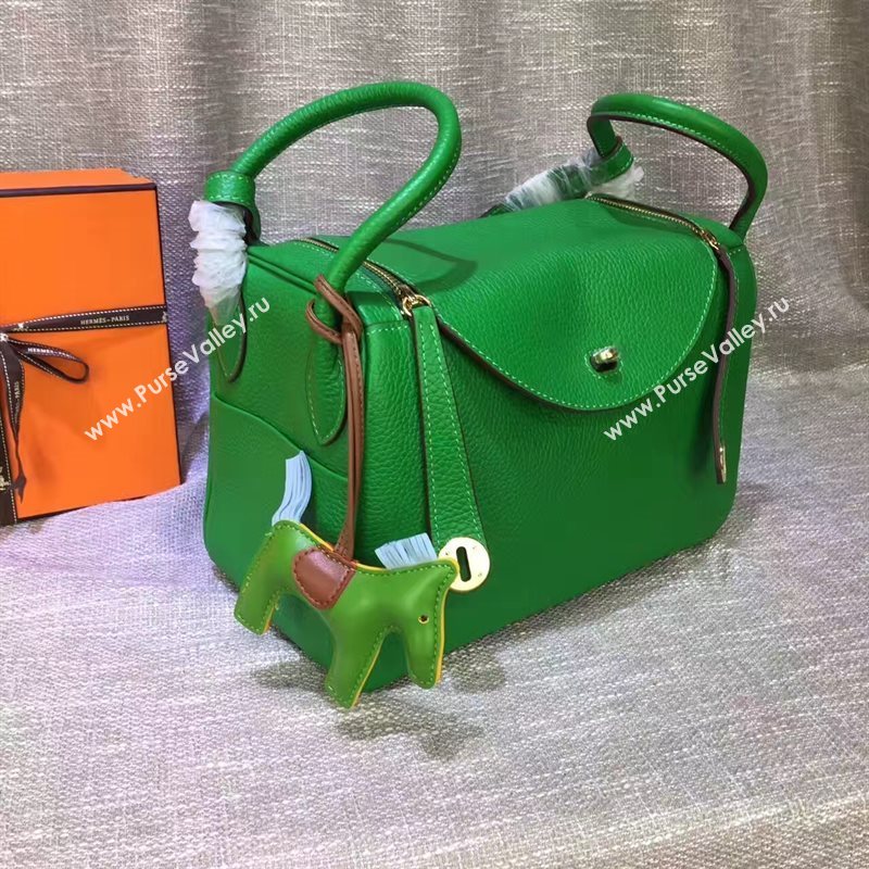 Hermes green Lindy bag 5177