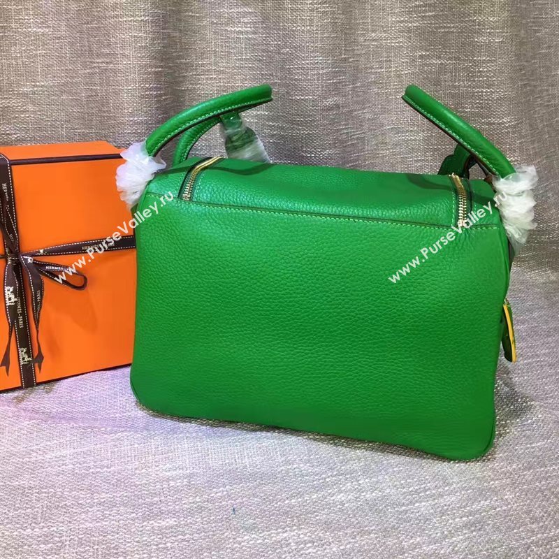 Hermes green Lindy bag 5177