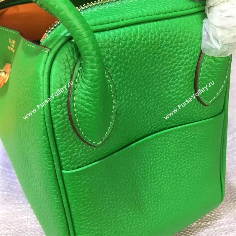 Hermes green Lindy bag 5177