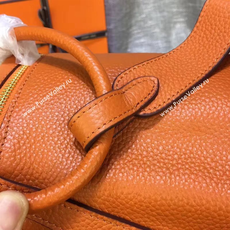 Hermes orange Lindy bag 5179