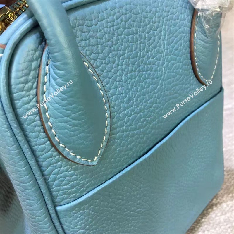 Hermes blue Lindy bag 5180