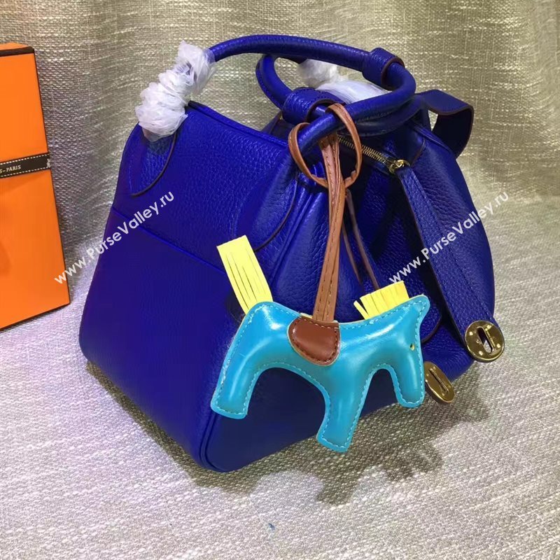 Hermes navy Lindy bag 5181