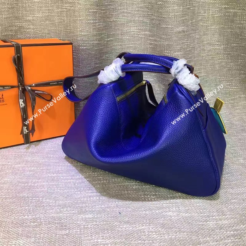 Hermes navy Lindy bag 5181