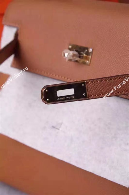 Hermes small Epsom tan Kelly bag 5184