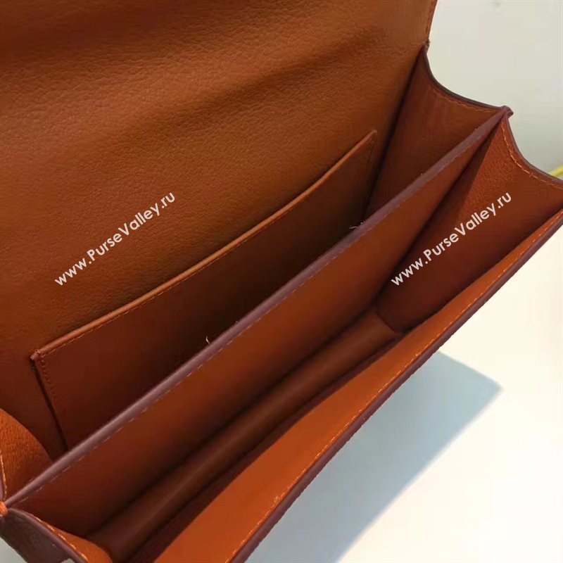 Hermes Epsom orange Constance bag 5188