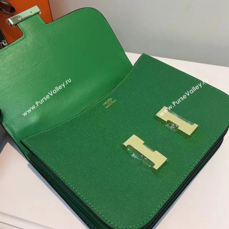 Hermes Epsom green Constance bag 5189