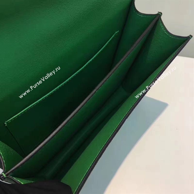 Hermes Epsom green Constance bag 5189