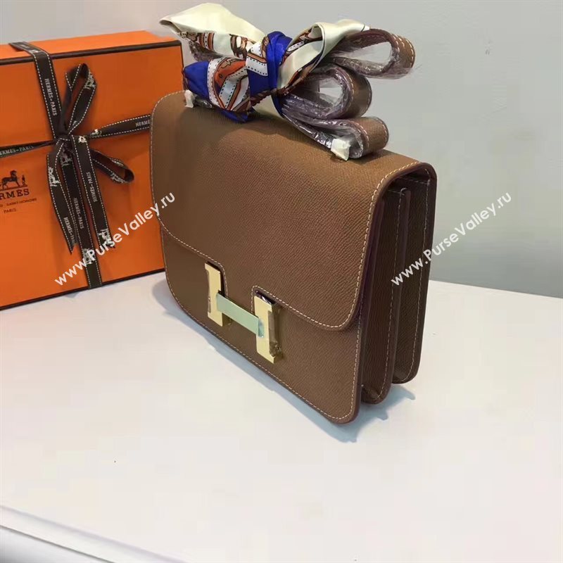 Hermes Epsom tan Constance bag 5190