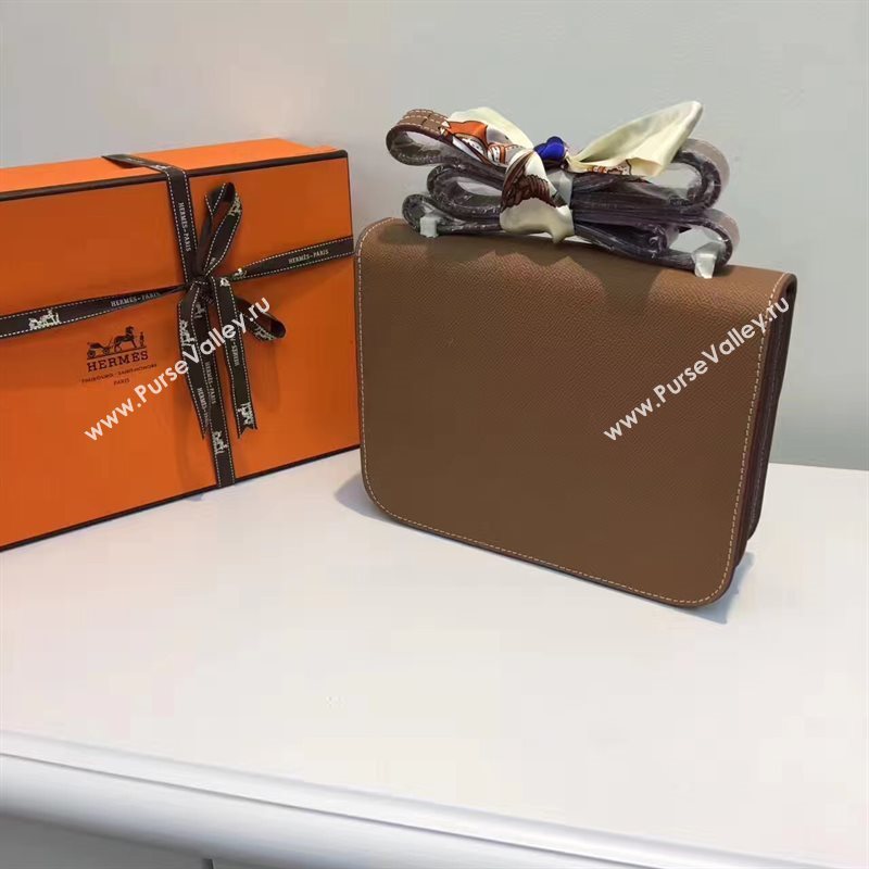 Hermes Epsom tan Constance bag 5190