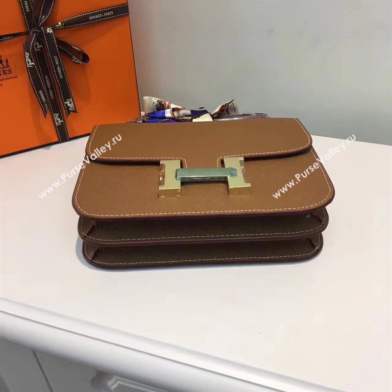Hermes Epsom tan Constance bag 5190