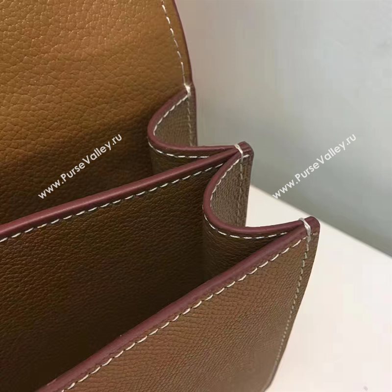 Hermes Epsom tan Constance bag 5190