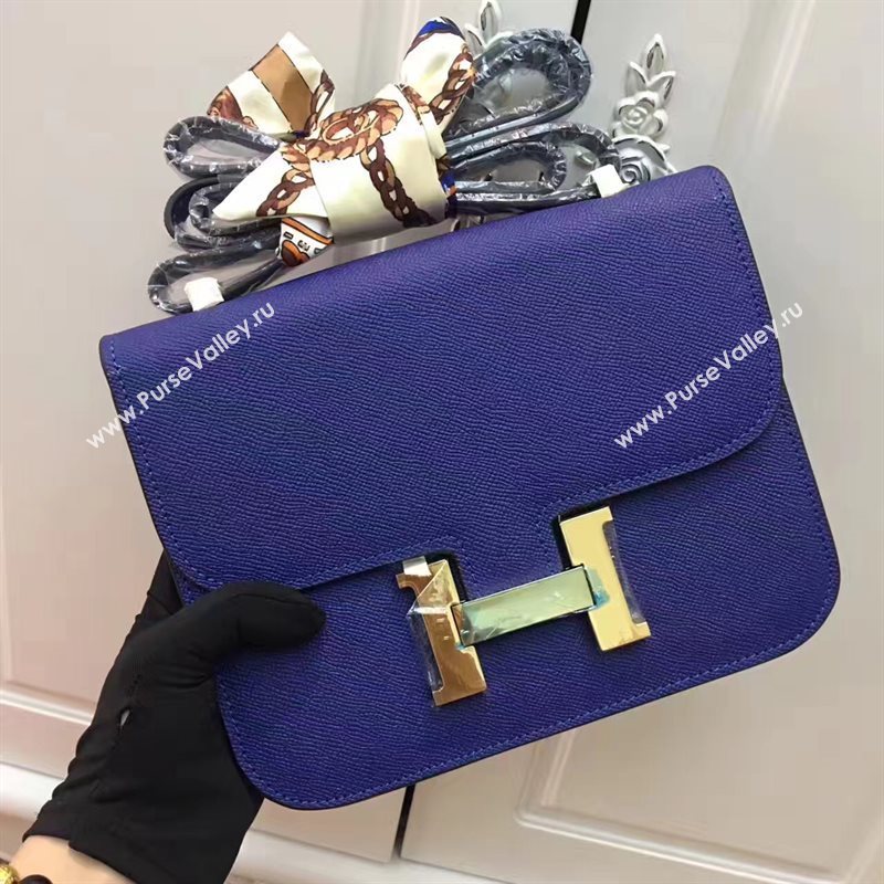 Hermes Epsom navy Constance bag 5194