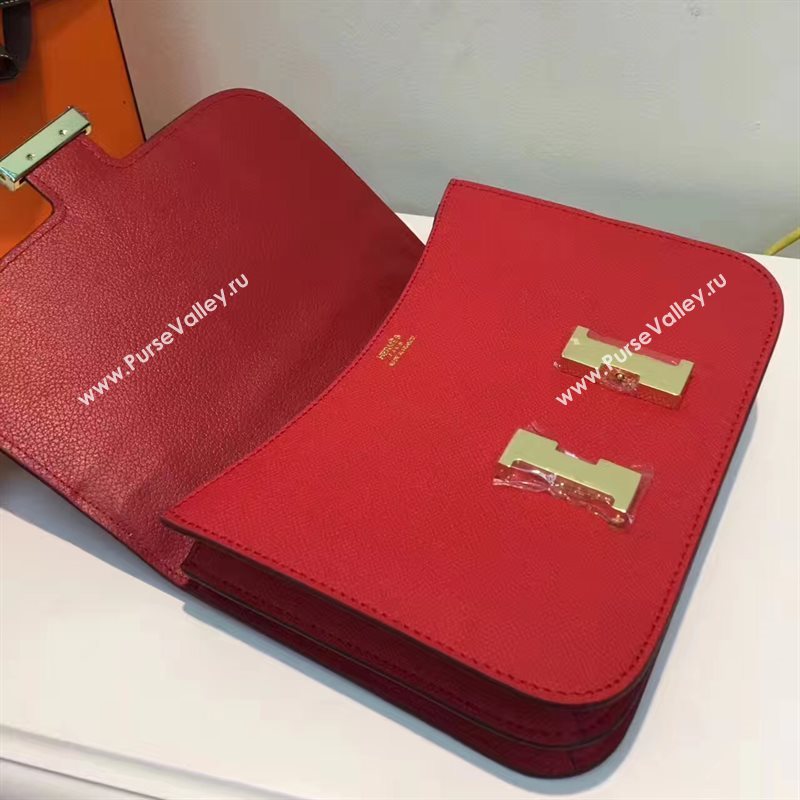 Hermes Epsom red Constance bag 5197