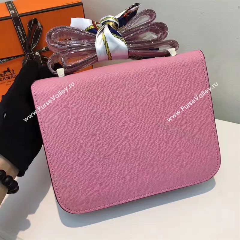 Hermes Epsom pink Constance bag 5198