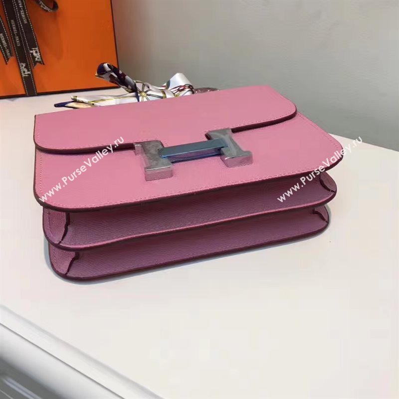 Hermes Epsom pink Constance bag 5198