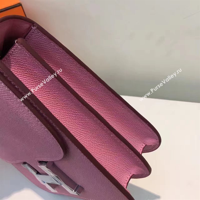 Hermes Epsom pink Constance bag 5198