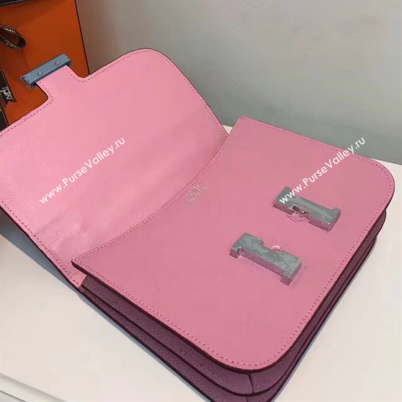 Hermes Epsom pink Constance bag 5198