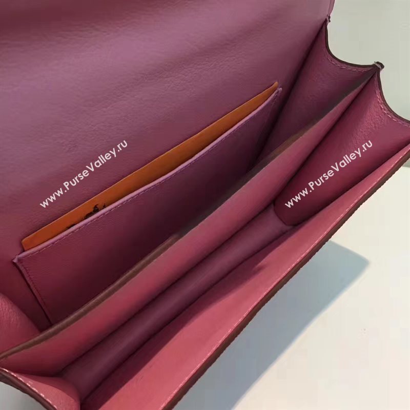 Hermes Epsom pink Constance bag 5198