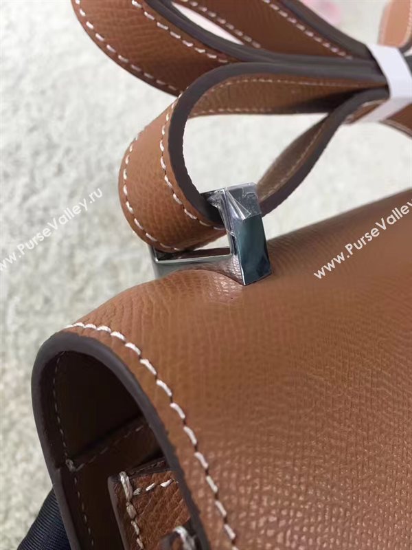 Hermes Constance top tan leather bag 5101