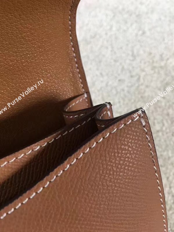 Hermes Constance top tan leather bag 5101