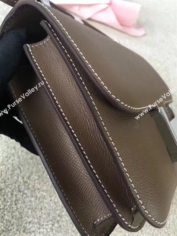 Hermes top Constance leather bag 5102