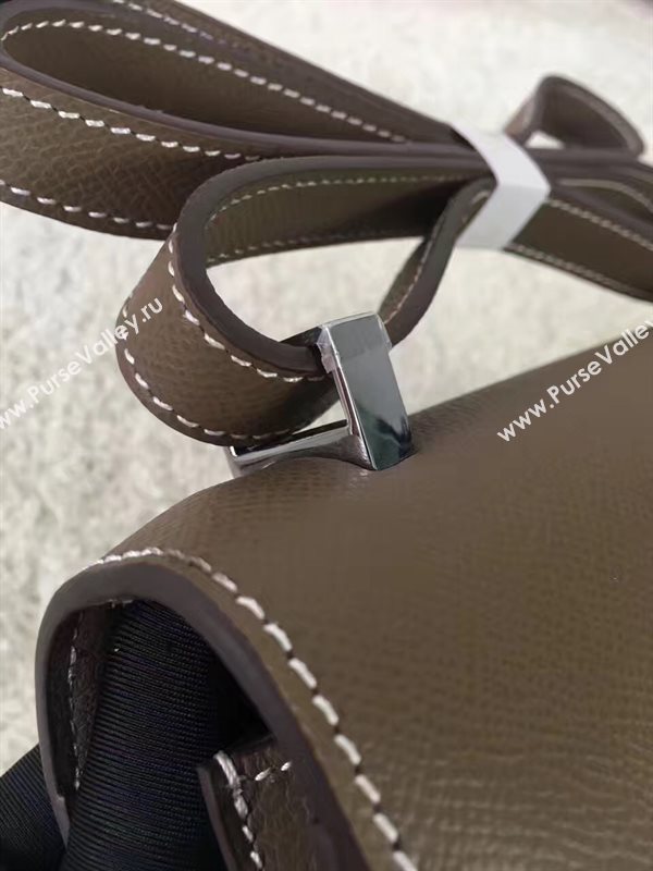 Hermes top Constance leather bag 5102