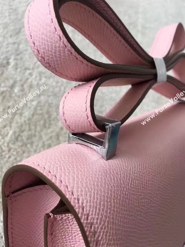 Hermes Constance top pink leather bag 5103