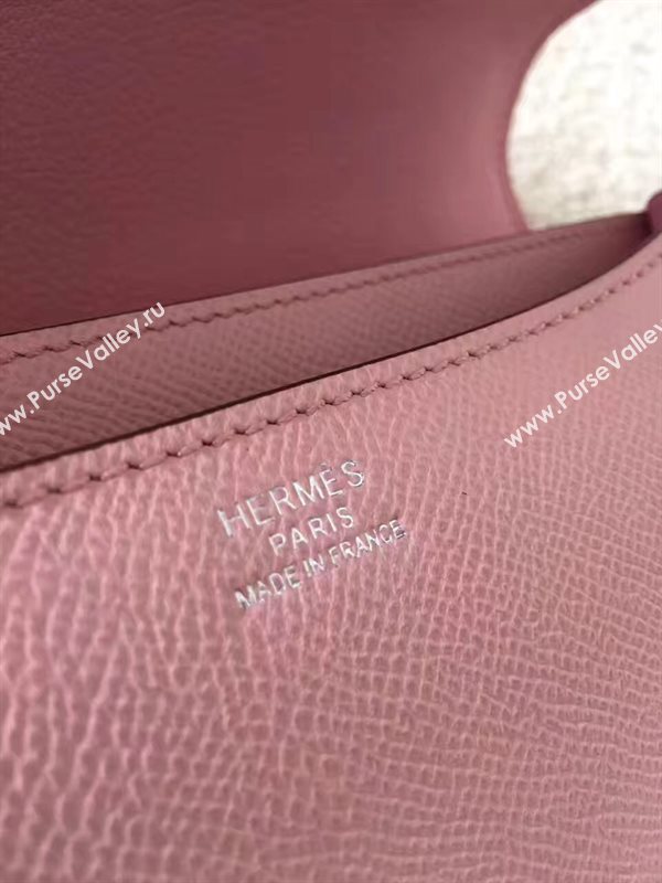Hermes Constance top pink leather bag 5103