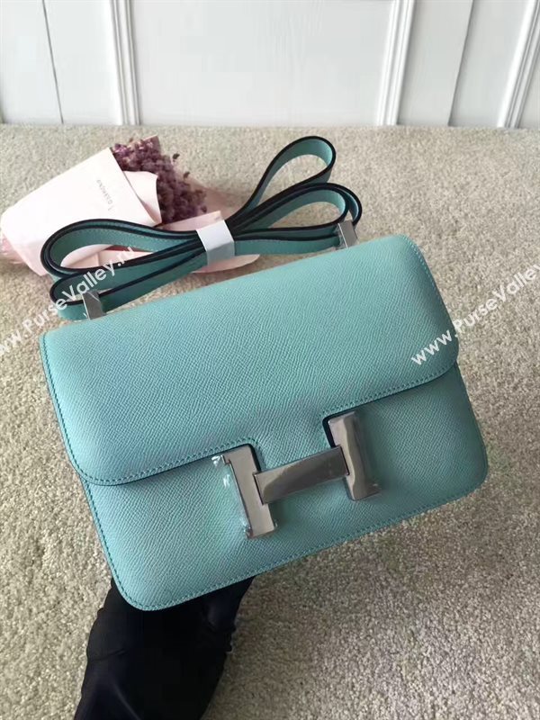 Hermes Constance top sky leather bag 5104