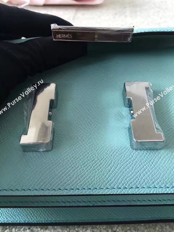 Hermes Constance top sky leather bag 5104