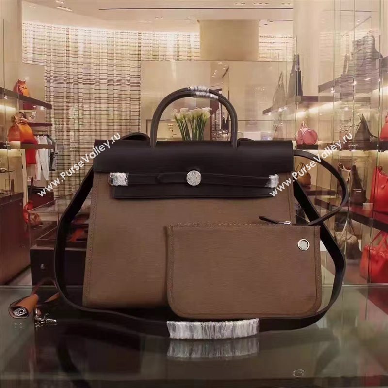 Hermes tri-color tan Kelly 31cm bag 5118