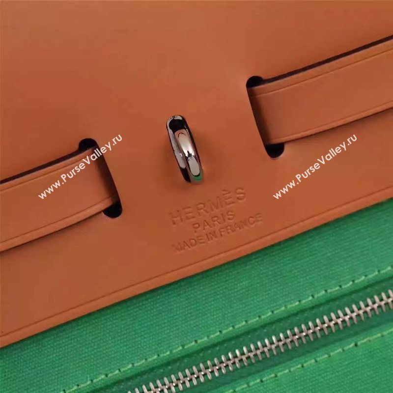 Hermes tri-color green Kelly 31cm bag 5119