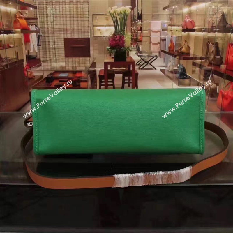 Hermes tri-color green Kelly 31cm bag 5119