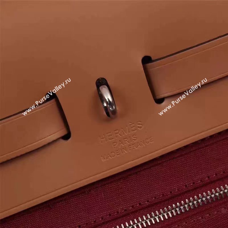 Hermes tri-color wine Kelly 31cm bag 5120