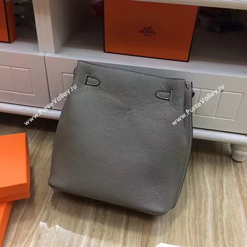 Hermes so Kelly shoulder gray bag 5126