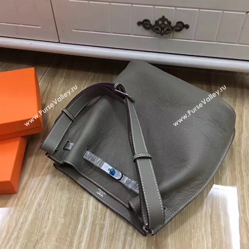 Hermes so Kelly shoulder gray bag 5126