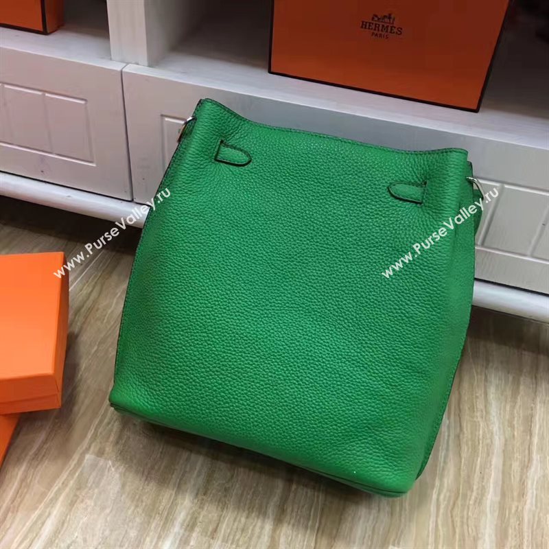 Hermes so Kelly shoulder green bag 5127
