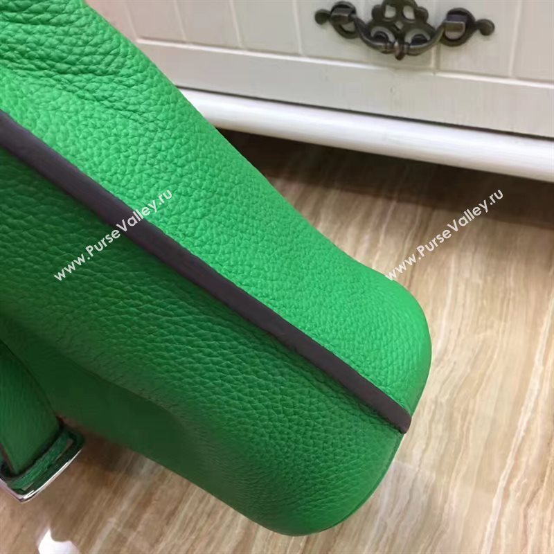 Hermes so Kelly shoulder green bag 5127