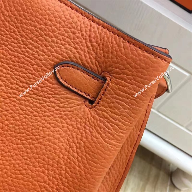 Hermes so Kelly shoulder orange bag 5128