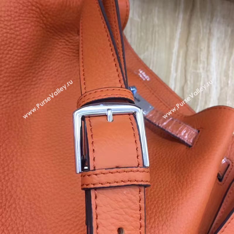 Hermes so Kelly shoulder orange bag 5128