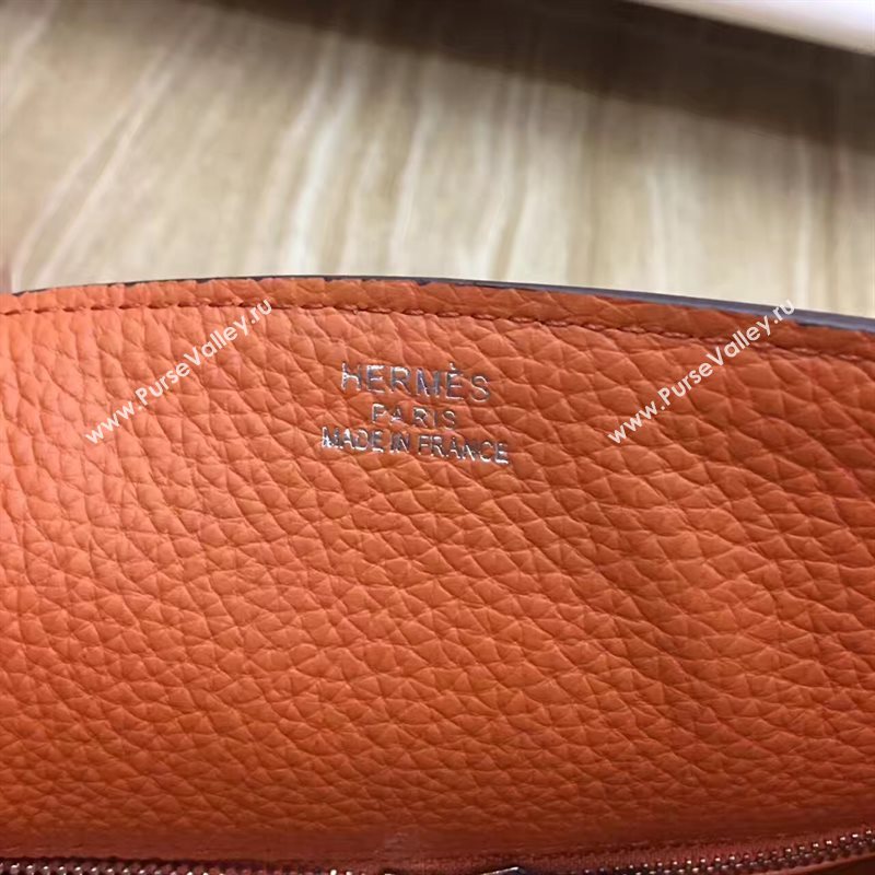 Hermes so Kelly shoulder orange bag 5128