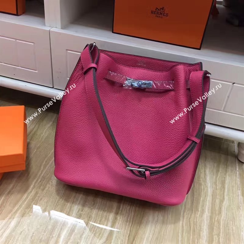 Hermes so Kelly shoulder rose bag 5129