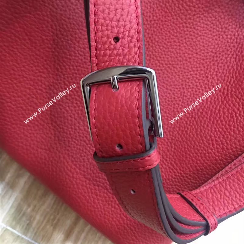 Hermes so Kelly shoulder red bag 5131