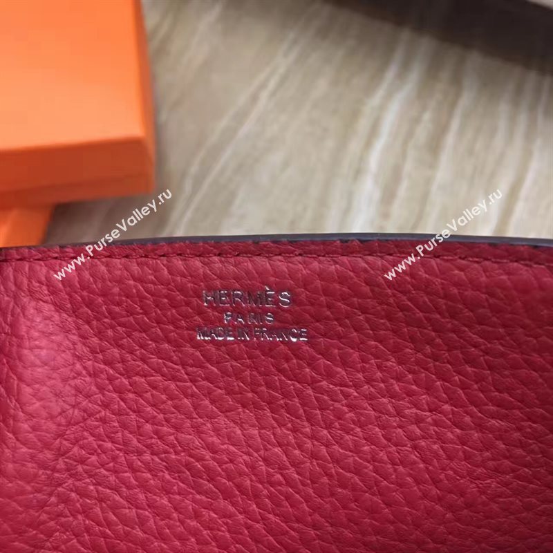 Hermes so Kelly shoulder red bag 5131