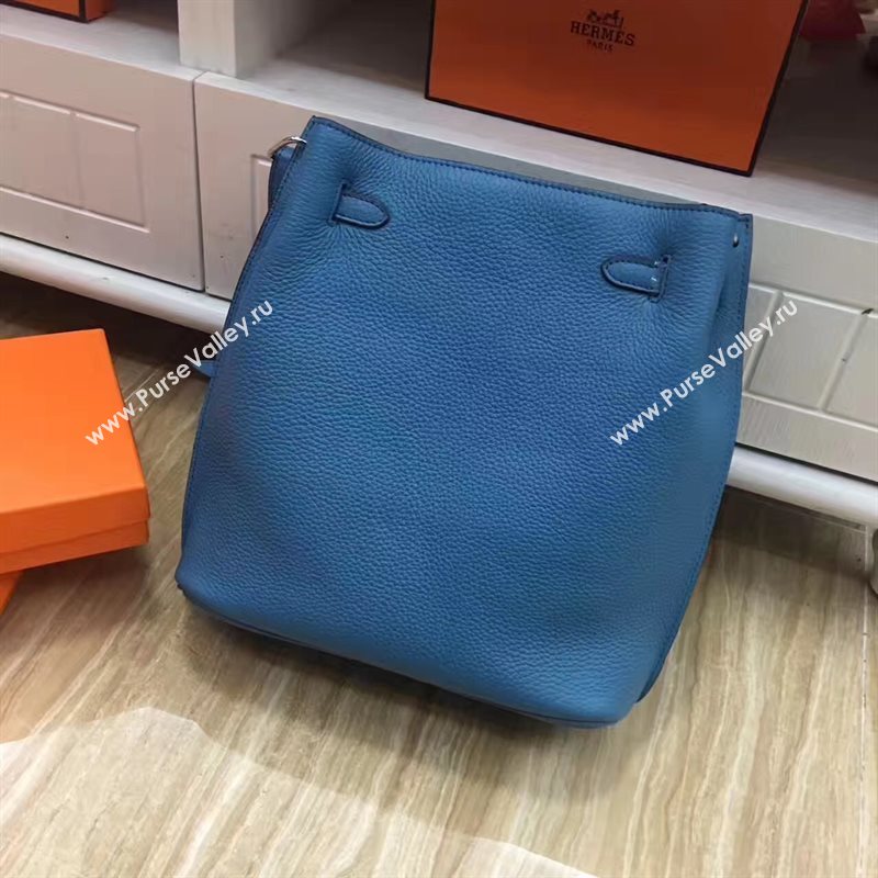 Hermes so Kelly shoulder navy bag 5132