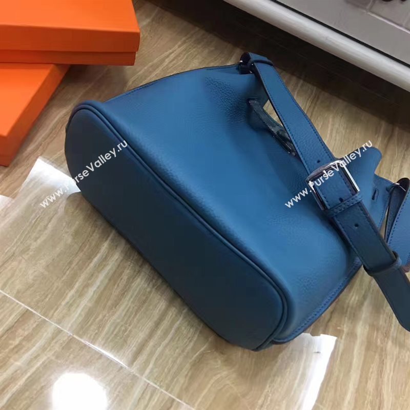 Hermes so Kelly shoulder navy bag 5132