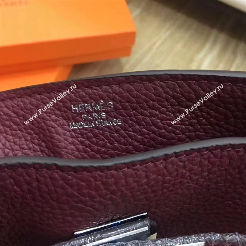 Hermes so Kelly shoulder wine bag 5133