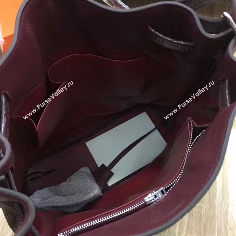 Hermes so Kelly shoulder wine bag 5133