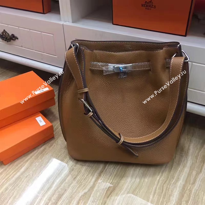 Hermes so Kelly shoulder brown bag 5134