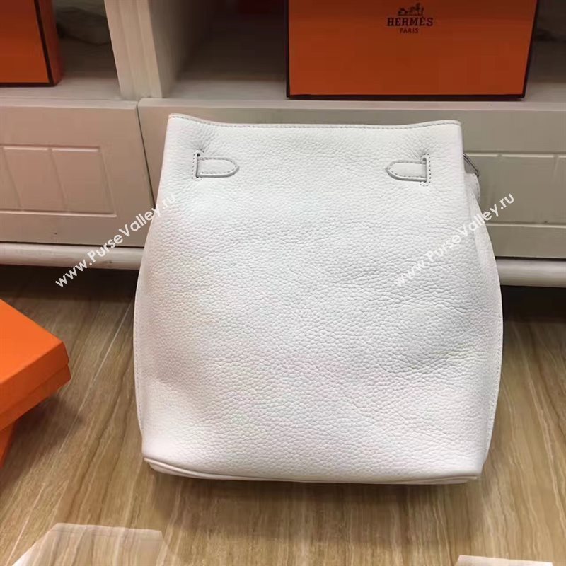 Hermes so Kelly shoulder white bag 5135